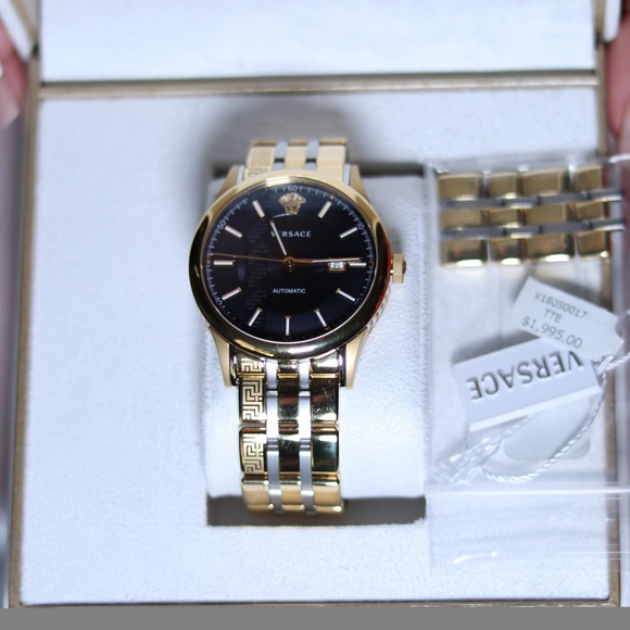 Gold Toned Aiakos Automatic Watch